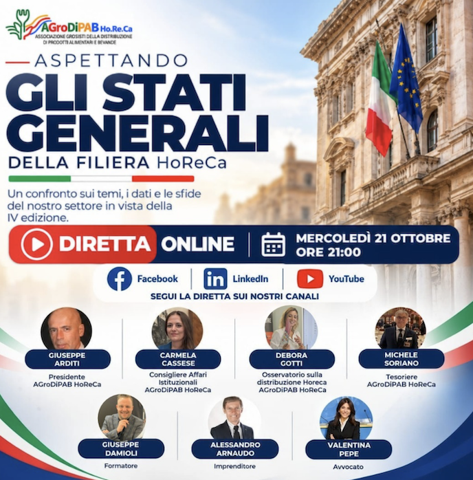 DOMANI, MERCOLEDì 21 OTTOBRE ORE 21:00 – DIRETTA ON LINE